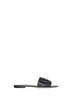 Calfskin slides with DG Millennials logo