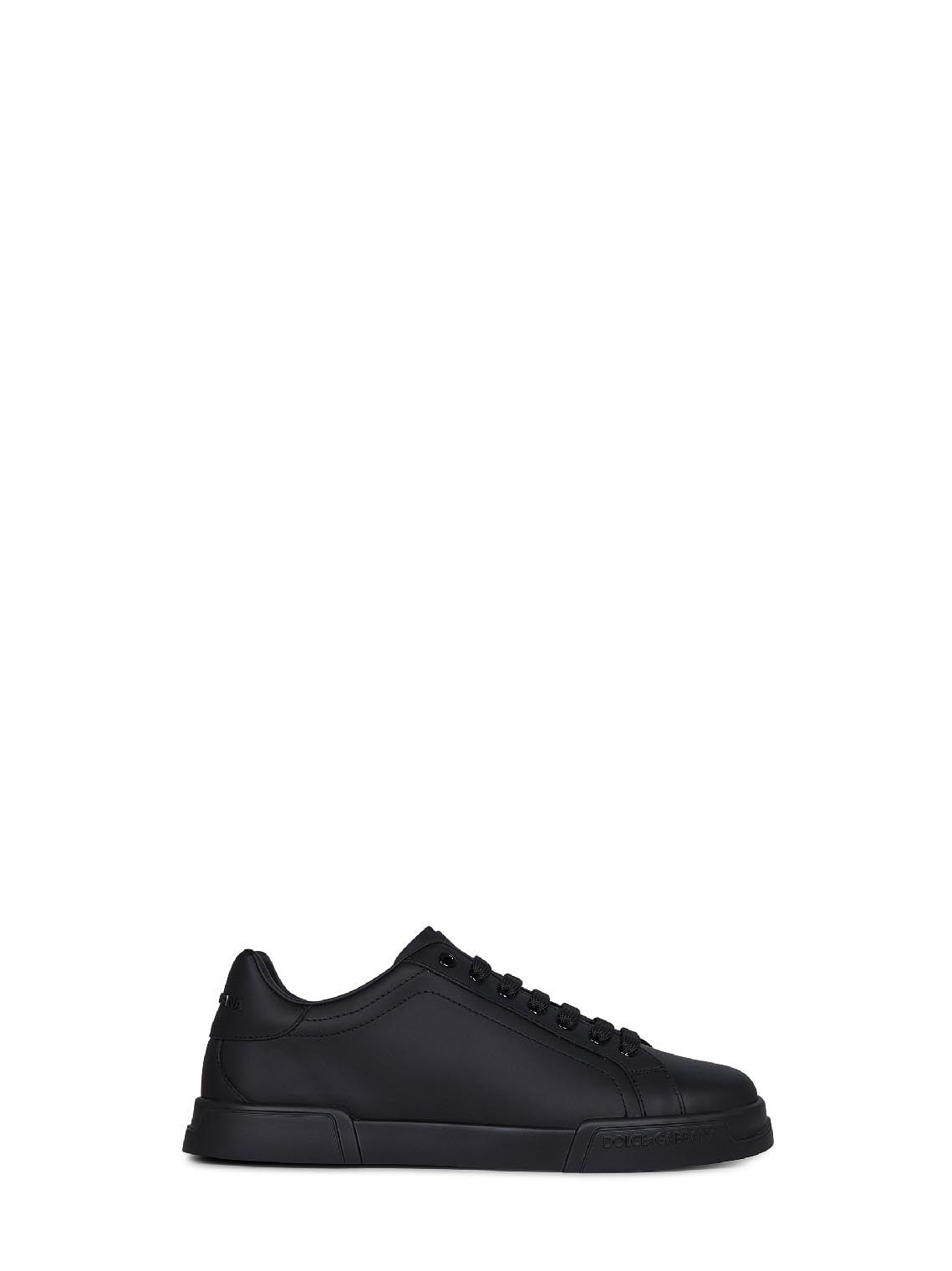 Sneakers Portofino in pelle di vitello bianca