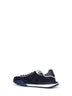 Blue nylon and suede DG Athletic sneakers