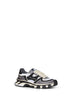 Black and white nappa calfskin leather and mesh DG Country Road sneakers