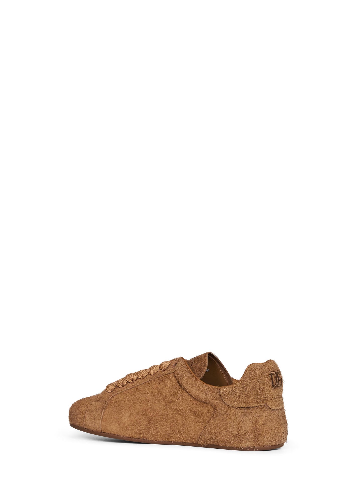 Light brown suede split leather Portofino Soft sneakers