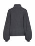 Cardigan in maglia di lana vergine canna di fucile