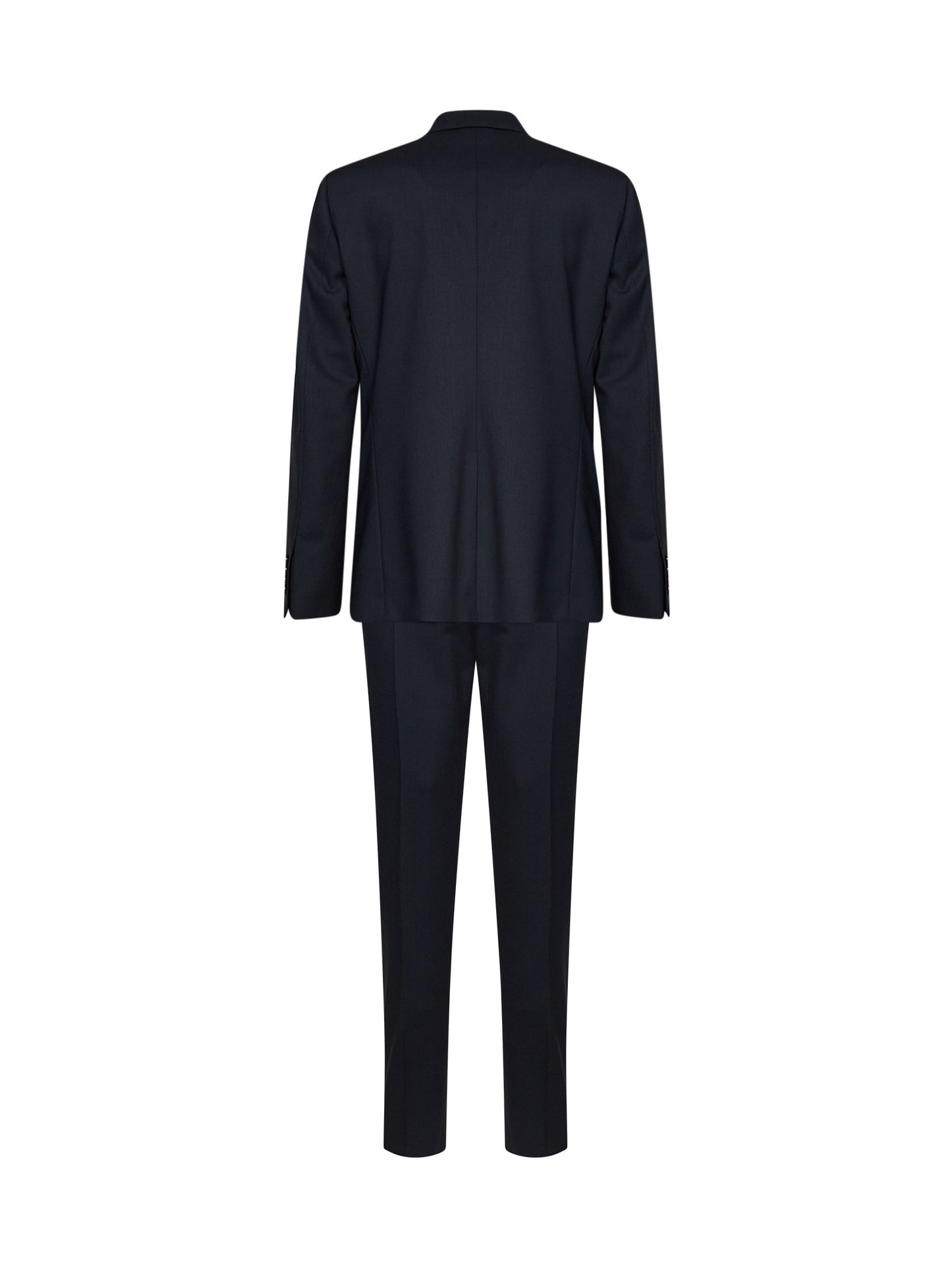 Dark blue stretch gabardine Martini Light single-breasted suit