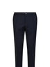 Dark blue stretch gabardine Martini Light single-breasted suit