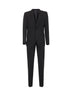 Abito due pezzi Martini in lana stretch nera