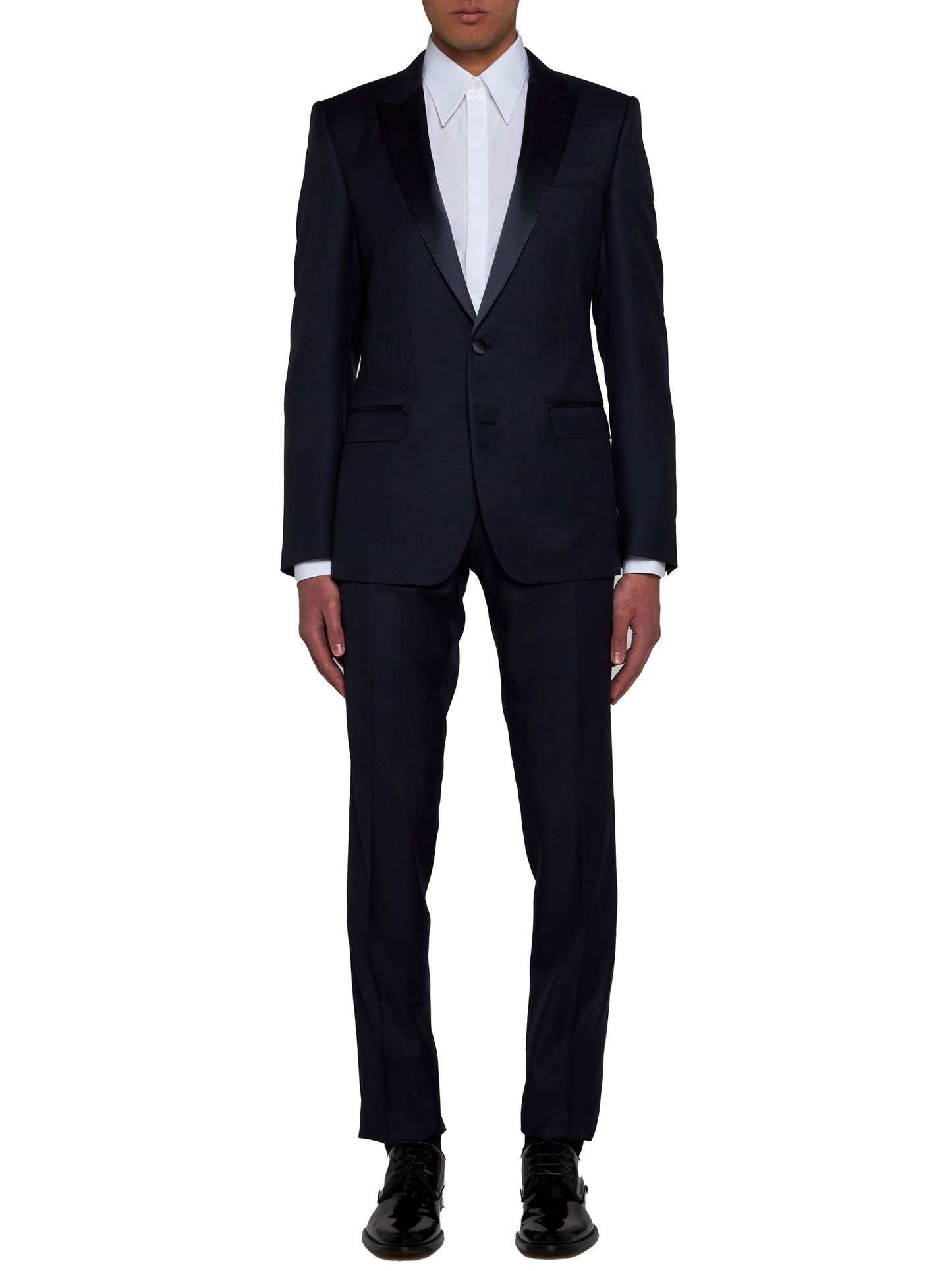 Wool single-breasted blazer