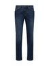 Blue cotton denim skinny jeans