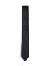 Black silk satin Martini tie