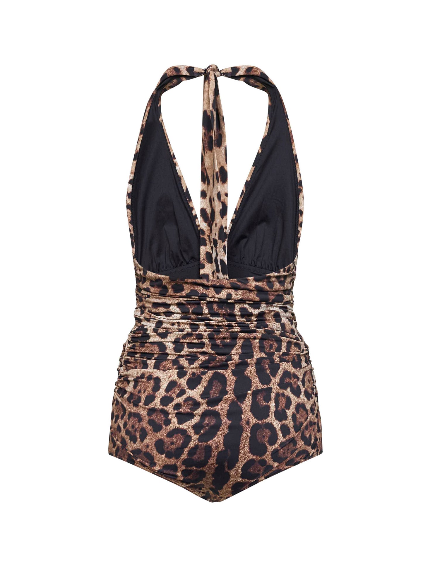 Costume intero in tessuto sensitive stampa Leopardo