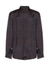 Brown Paisley-print viscose Caper classic shirt