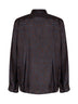 Brown Paisley-print viscose Caper classic shirt