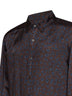 Brown Paisley-print viscose Caper classic shirt