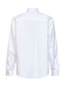 Camicia con cravatta Cilian in popeline di cotone bianco
