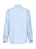 Camicia con cravatta Cilian in popeline di cotone azzurro