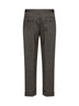 Cement chevron wool Philip tailored trousers