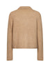 Cardigan Mora in maglia di misto alpaca cammello