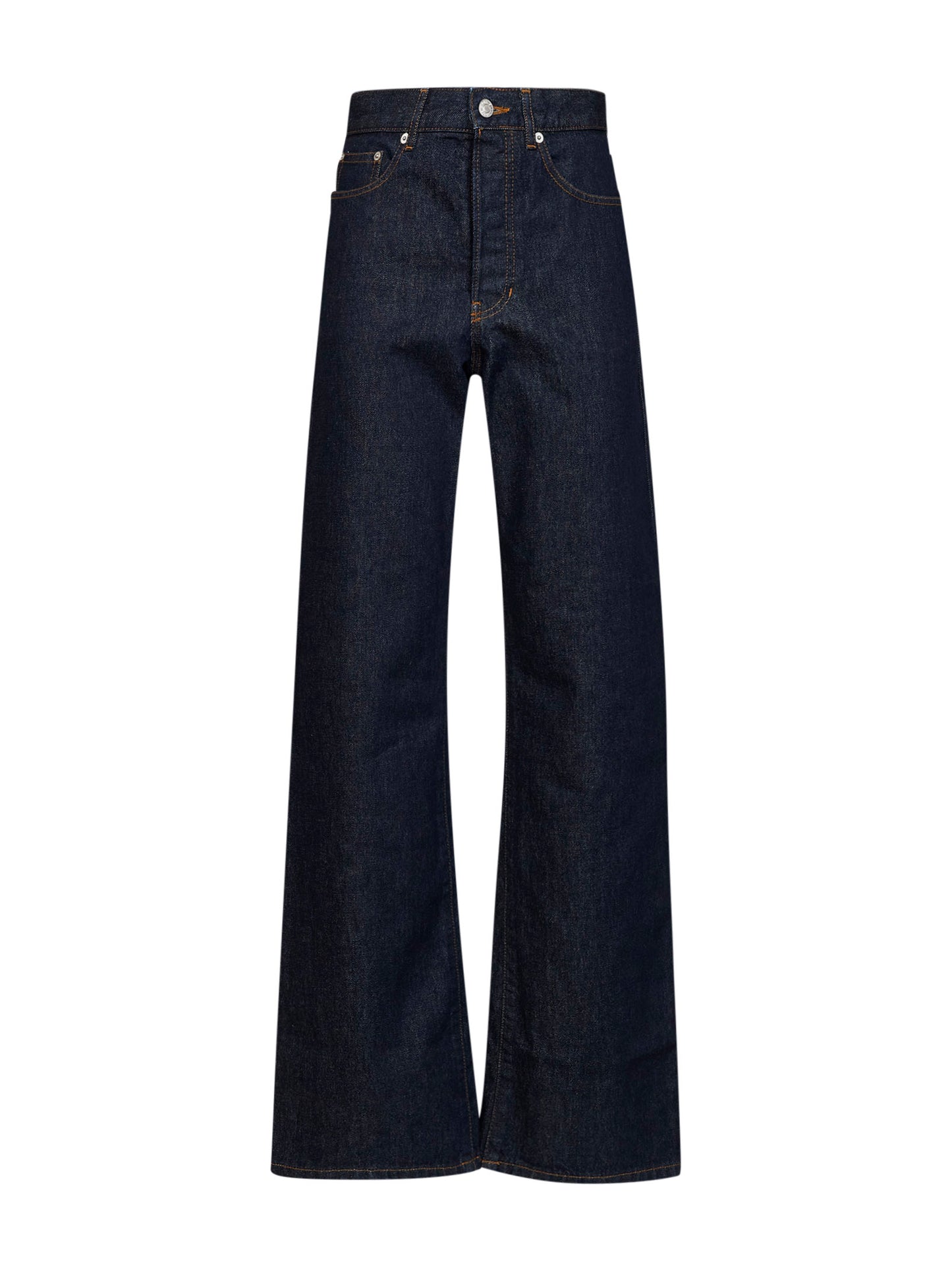 Jeans Peyton in denim di cotone indaco