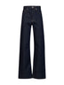 Jeans Peyton in denim di cotone indaco