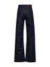 Jeans Peyton in denim di cotone indaco