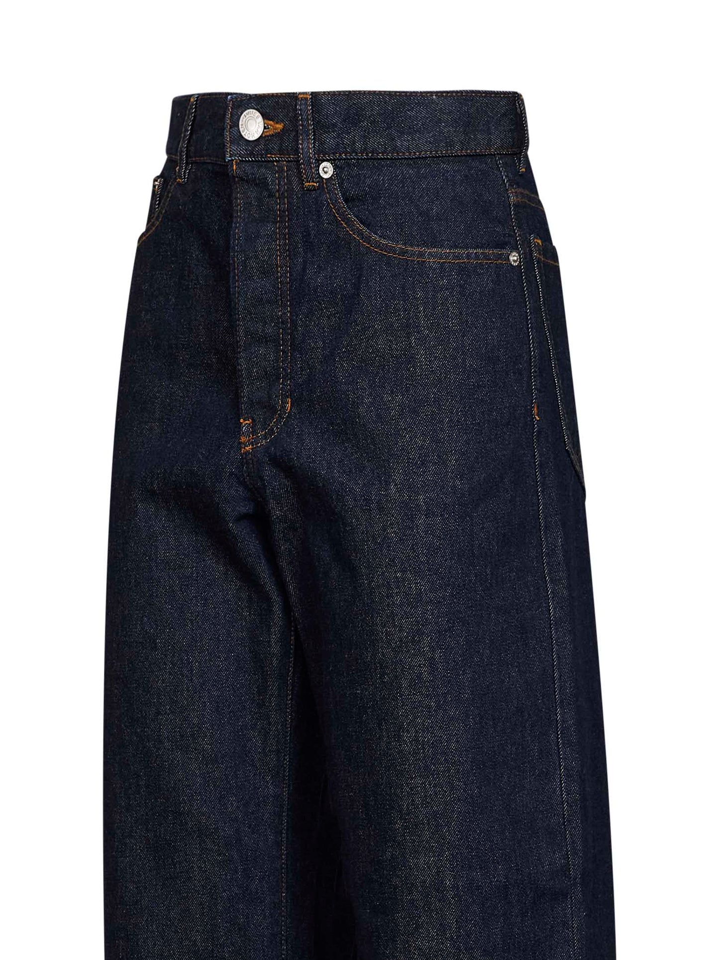 Jeans Peyton in denim di cotone indaco