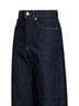 Jeans Peyton in denim di cotone indaco