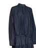 Abito midi Denvy in denim di cotone indaco