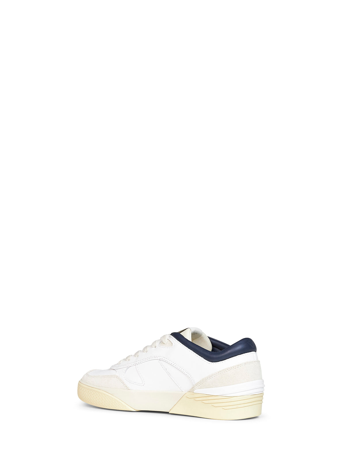 Sneakers OTG Pride Luxe in pelle con inserti in suede bianco