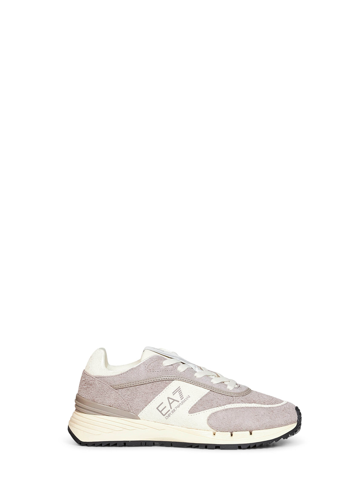 Sneakers OTG Black and White Velo in suede grigio
