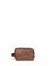 Pouch piccola con manico marrone