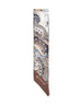 Black silk twill paisleyna with Paisley pattern