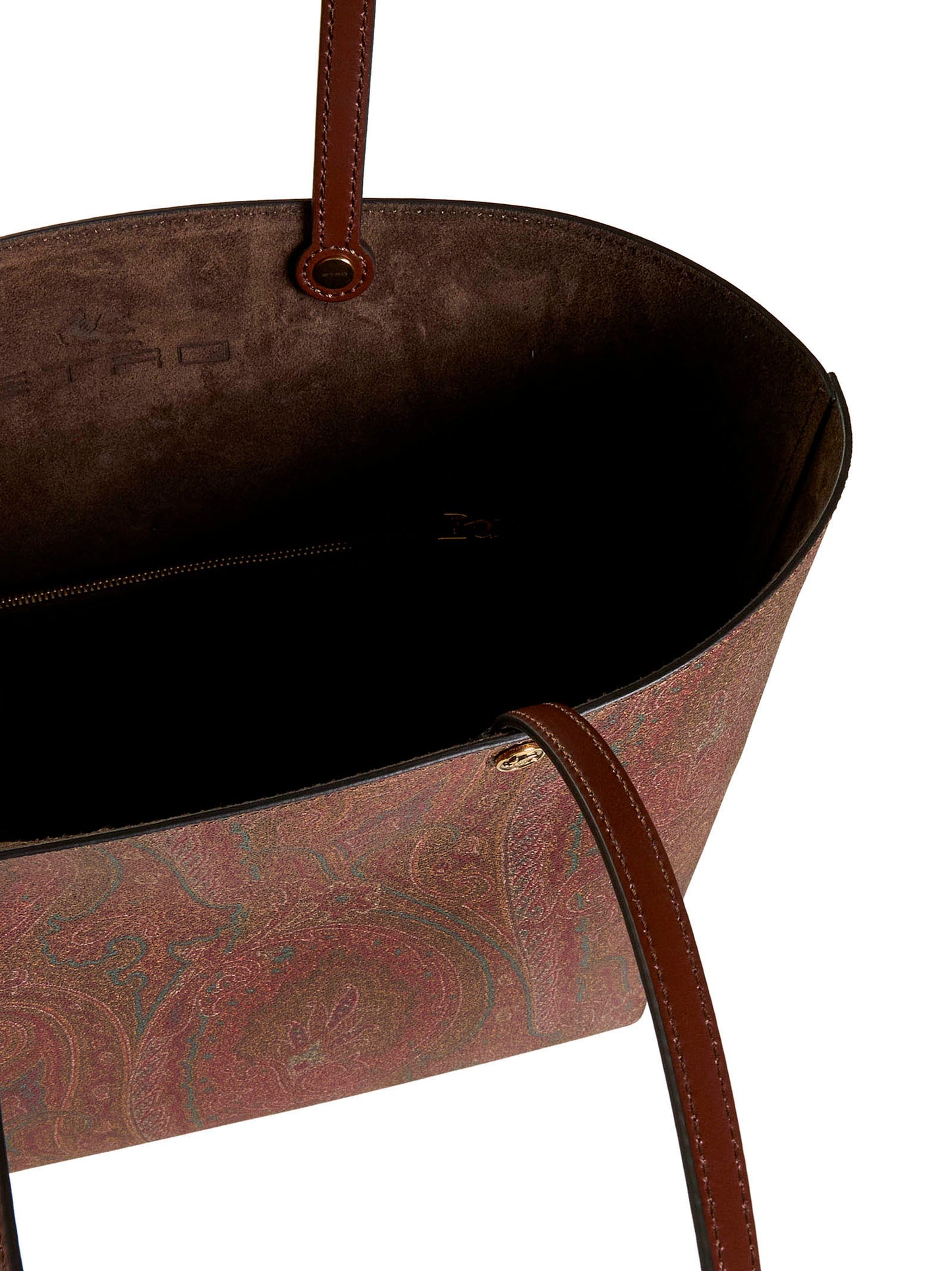 Paisley jacquard medium tote bag
