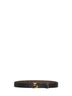 Cintura reversibile in pelle nera