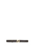Cintura reversibile Squared FF marrone
