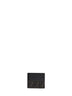 Portafoglio bi-fold FF Jacquard nero e tabacco moro