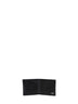 Portafoglio bi-fold FF Jacquard nero e tabacco moro