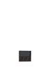 Portafoglio bi-fold FF Jacquard nero e tabacco moro