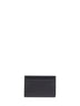 Portacarte Slim Squared FF in pelle nera