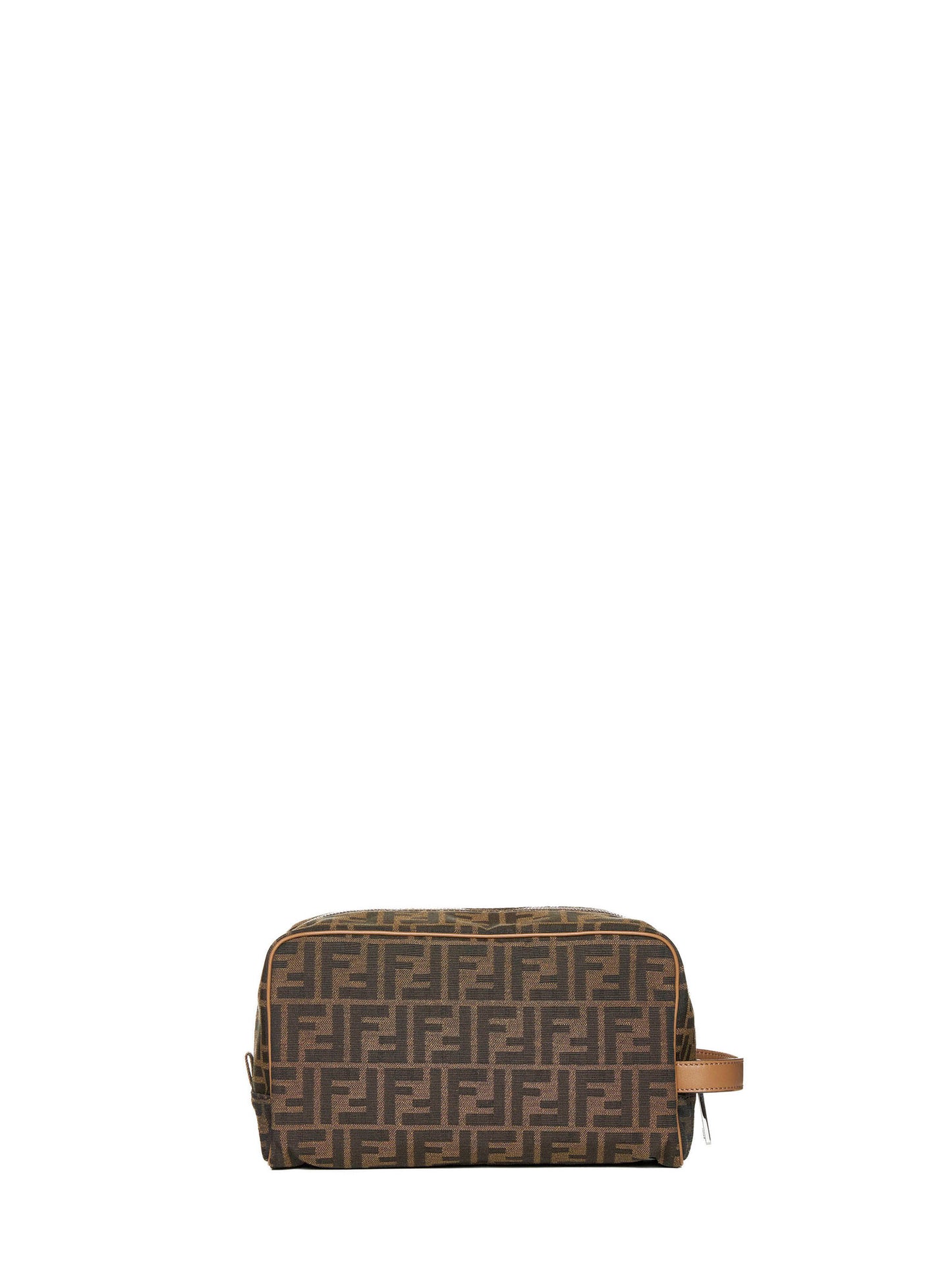 Beauty case in tessuto jacquard FF