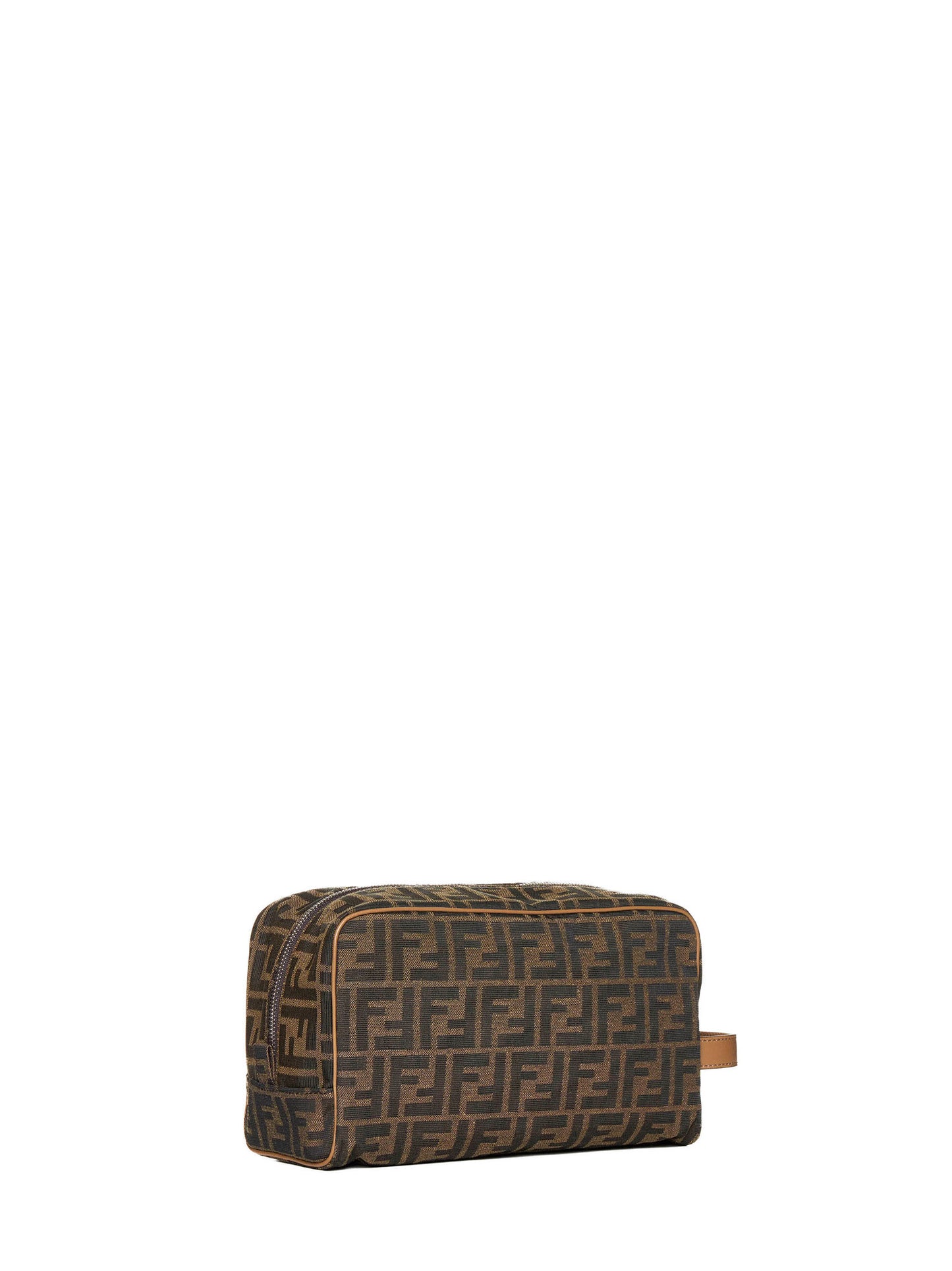 Beauty case in tessuto jacquard FF