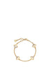 Gold metal Fendi Forever bracelet
