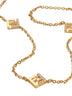 Gold metal Forever Fendi necklace