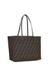 Shopper reversibile Roll Medium marrone tabacco