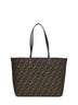 Shopper reversibile Roll Medium marrone tabacco