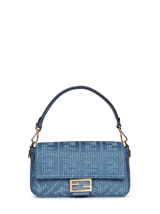 Blue Baguette shoulder bag