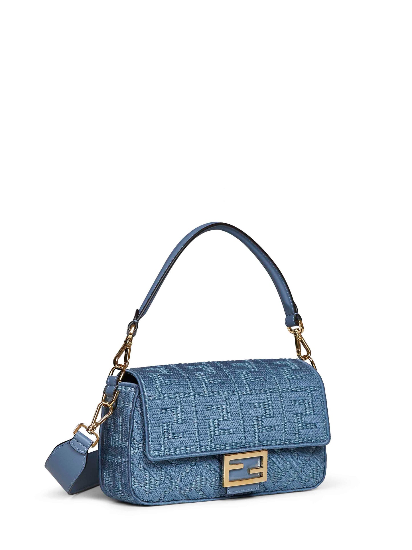 Blue Baguette shoulder bag