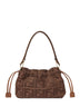 Borsa Mamma Baguette Medium marrone sellier