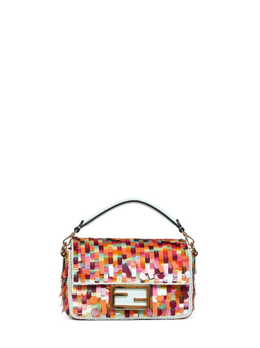 Multicolor Baguette Mini crossbody bag