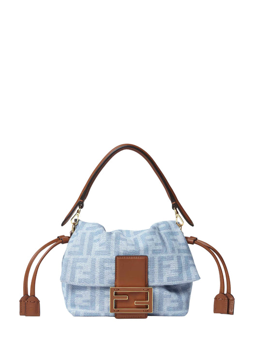 Light blue Mamma Baguette Small mini bag