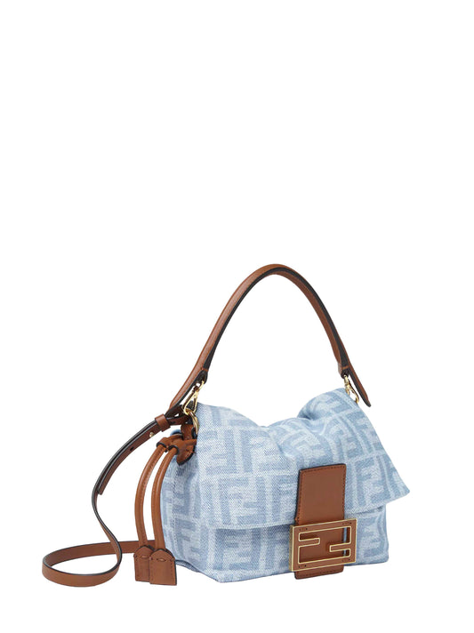 Light blue Mamma Baguette Small mini bag
