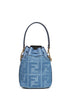 Mini bag Mon Tresor blu